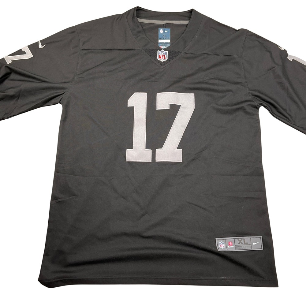 Nike NFL Jersey Mens XLarge Black Davante Adams 17 Raiders Football Onfield